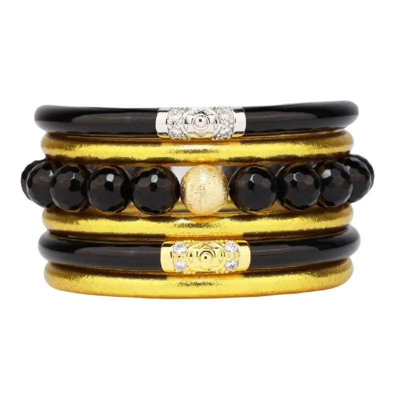 Black/Gold Stack sold by BuDhaGirl