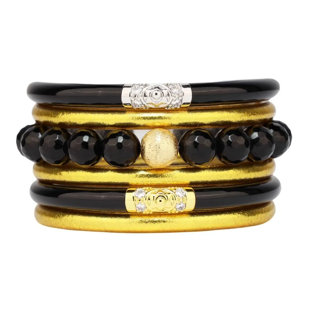 Black/Gold Stack sold by BuDhaGirl