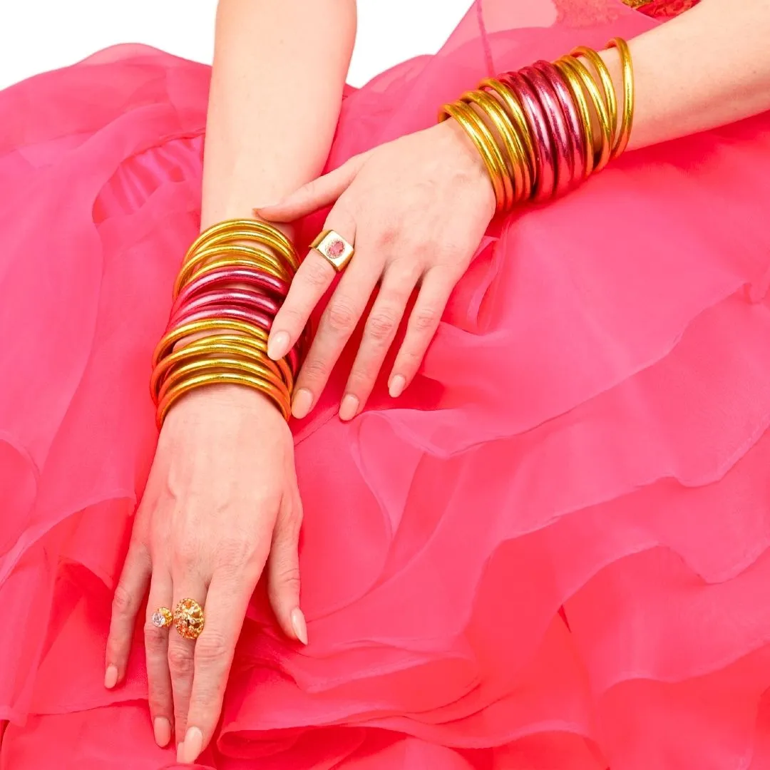 Pink Tzubbie All Weather Bangle® (AWB®) - Serenity Prayer sold by BuDhaGirl product image thumbnail 4