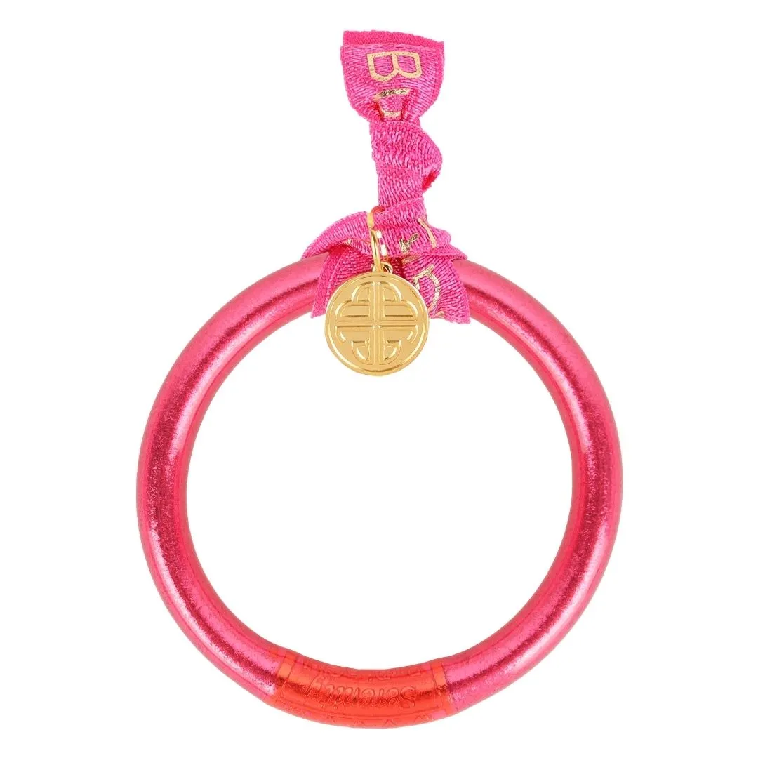 Pink Tzubbie All Weather Bangle® (AWB®) - Serenity Prayer sold by BuDhaGirl product image thumbnail 2