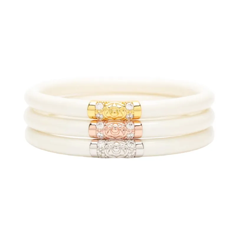 Ivory Three Kings All Weather Bangles® sold by BuDhaGirl