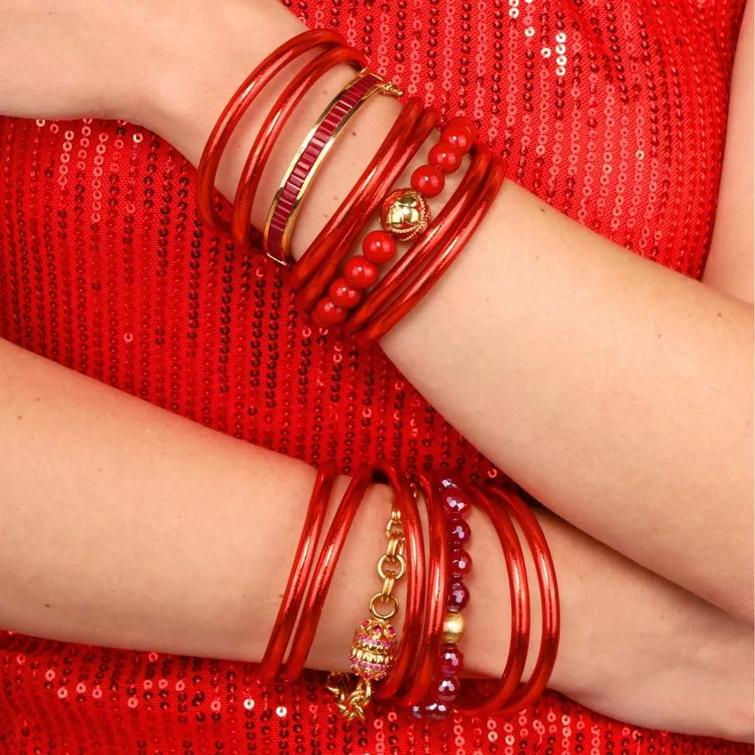 Holly Chain Bracelet - Ruby sold by BuDhaGirl product image thumbnail 2