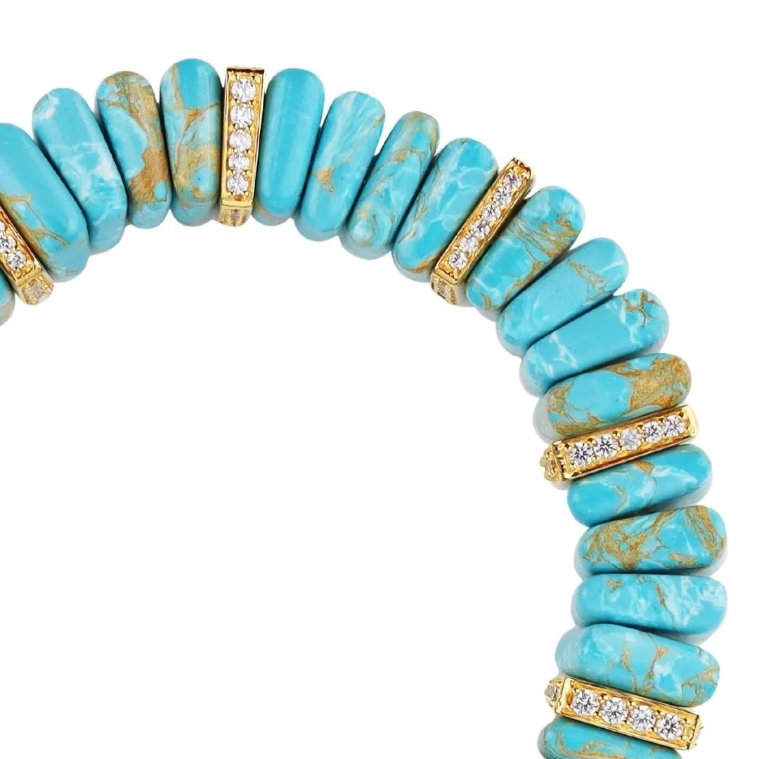 Tablet Bracelet - Sleeping Beauty Turquoise sold by BuDhaGirl product image thumbnail 4