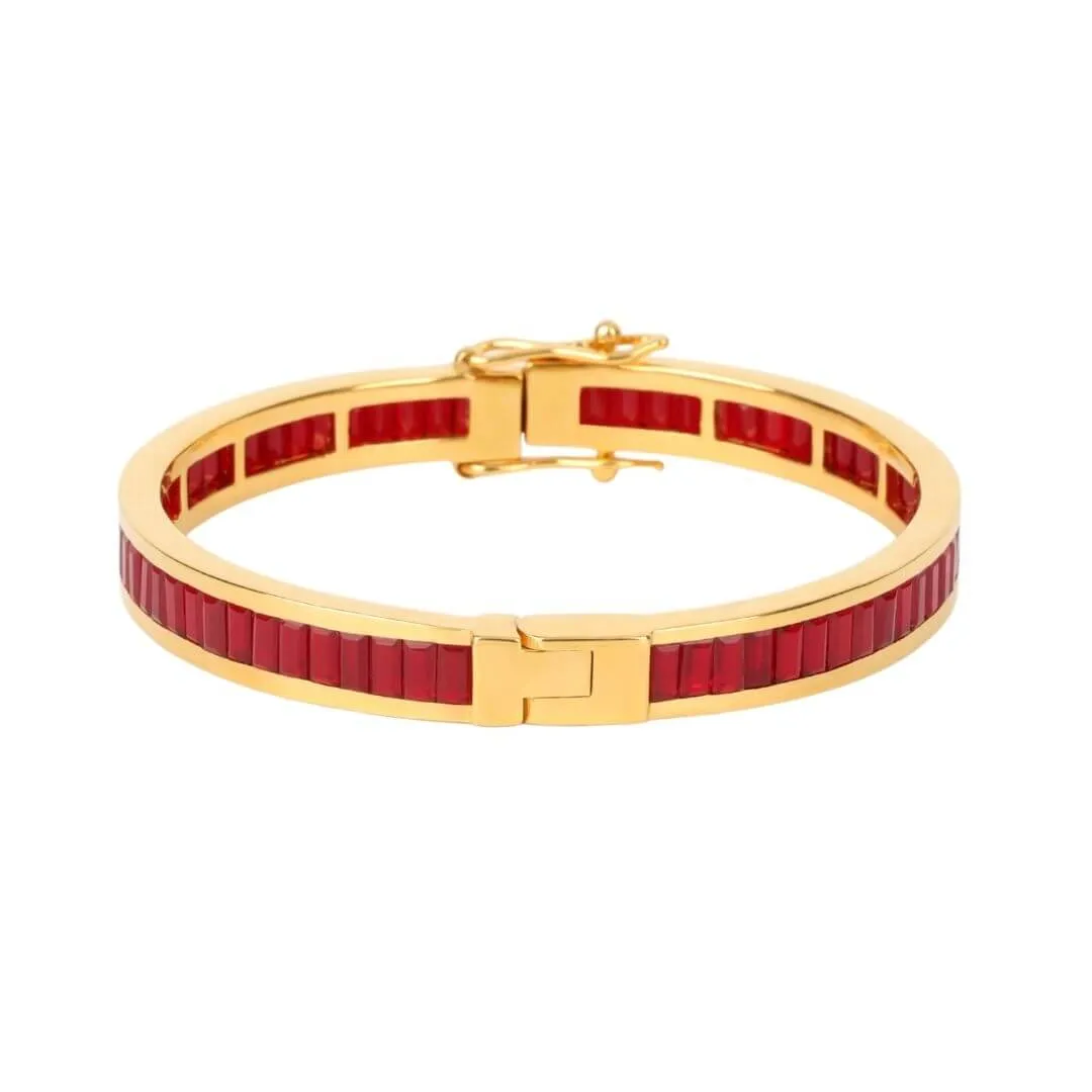 Ruby Infinity Bracelet sold by BuDhaGirl