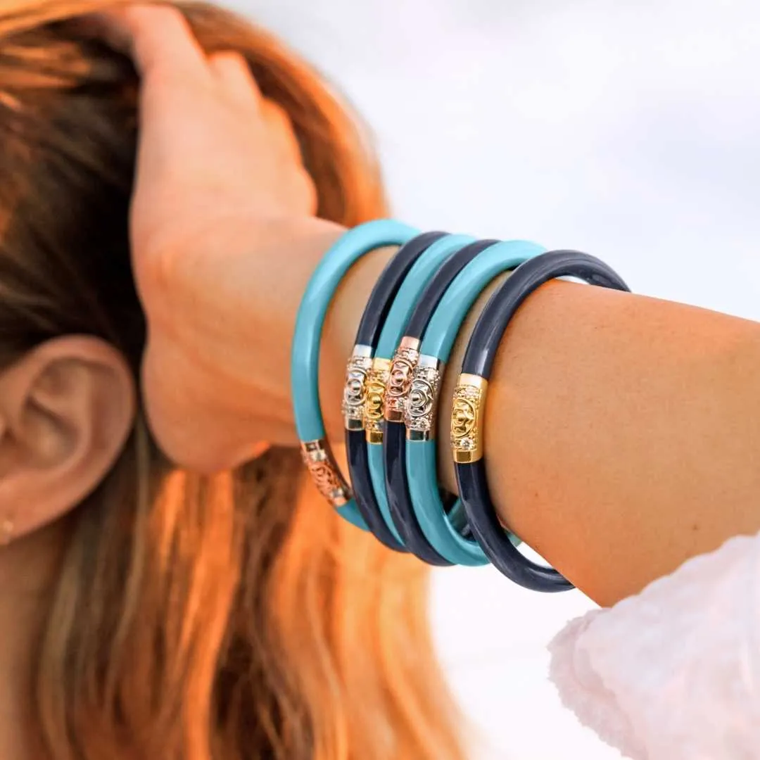 Three Kings All Weather Bangles® (AWB®) - Navy sold by BuDhaGirl product image thumbnail 4