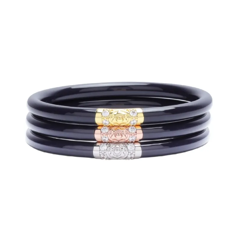 Three Kings All Weather Bangles® (AWB®) - Navy sold by BuDhaGirl