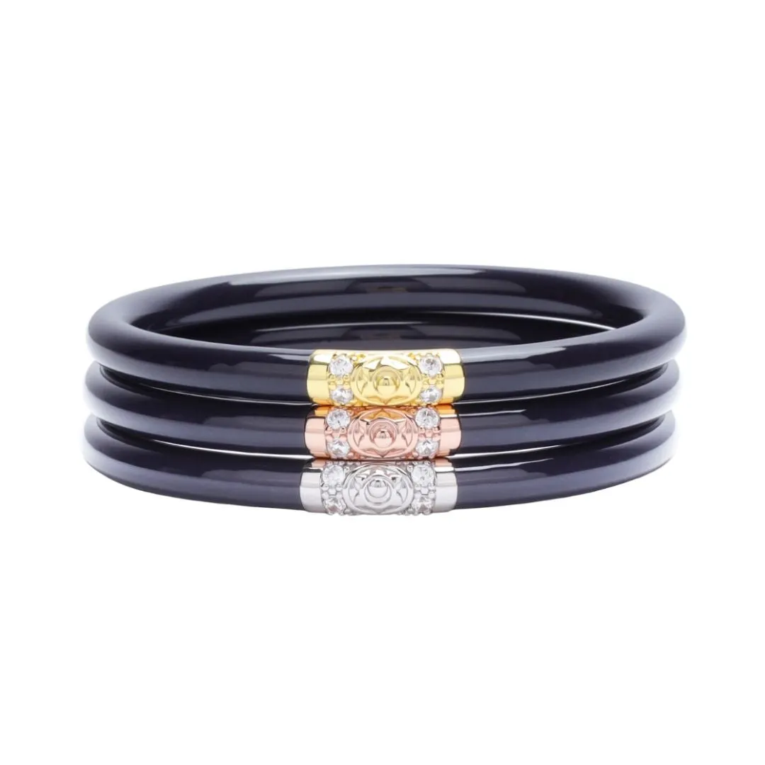 Three Kings All Weather Bangles® (AWB®) - Navy sold by BuDhaGirl