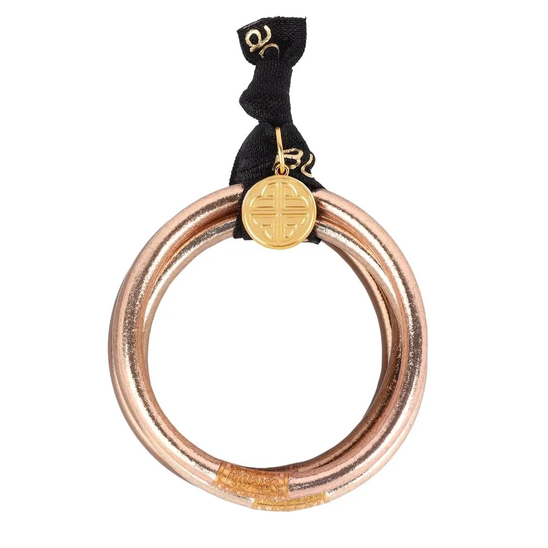 Fawn All Weather Bangles® (Set of 4) - Serenity Prayer sold by BuDhaGirl product image thumbnail 2