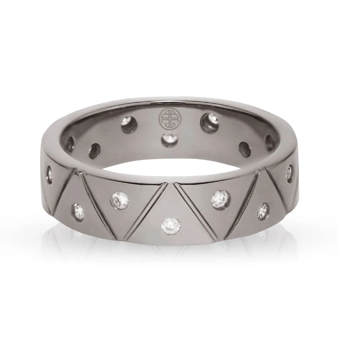 Light Serenity Ring - Gunmetal sold by BuDhaGirl product image thumbnail 4