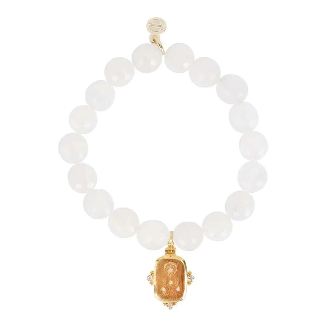 BDG Reminders™️ Beaded Bracelet - Amour sold by BuDhaGirl