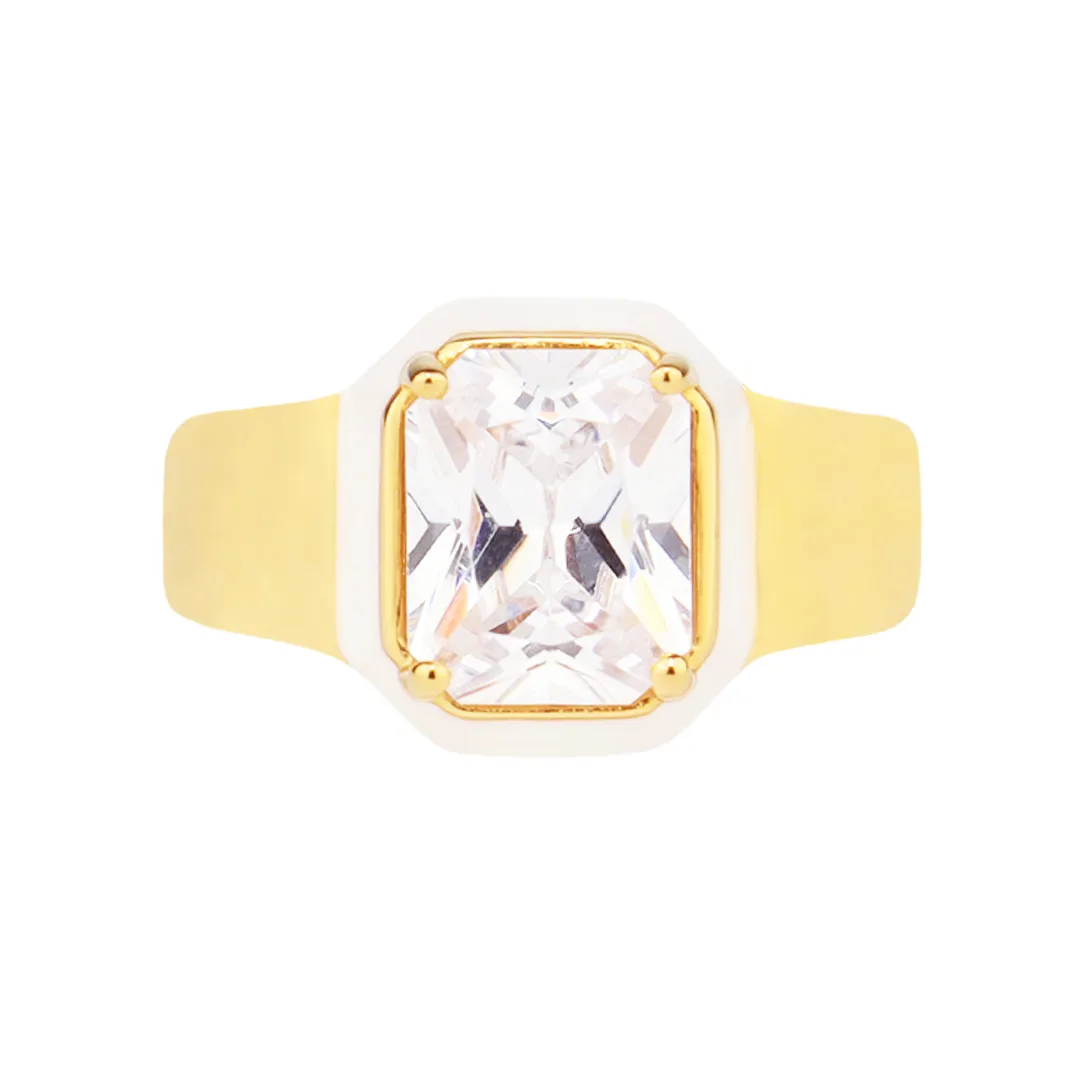 Cushion Ring - Clear sold by BuDhaGirl product image thumbnail 2