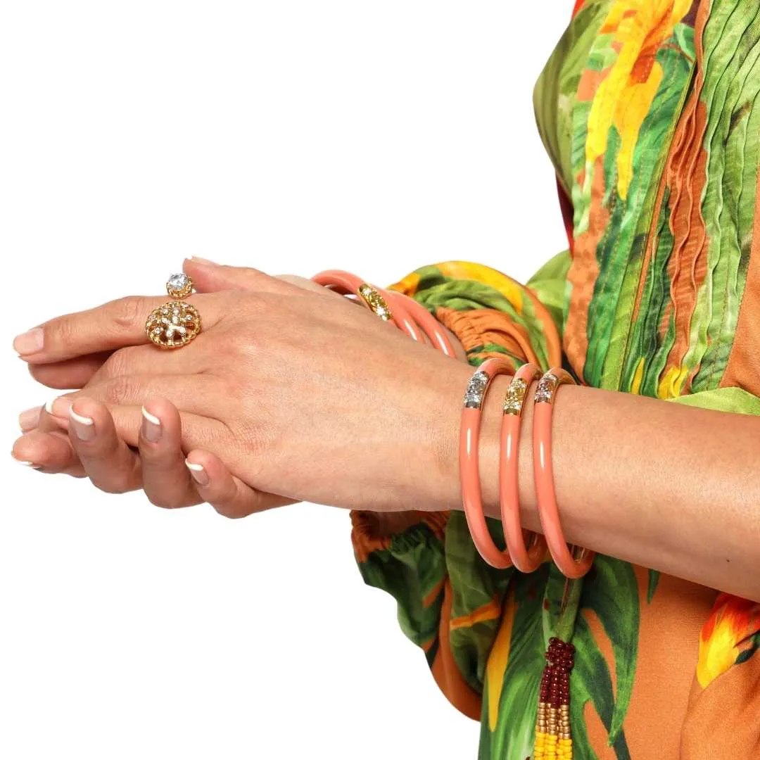 Three Kings All Weather Bangles® (AWB®) - Thai Tea sold by BuDhaGirl product image thumbnail 3
