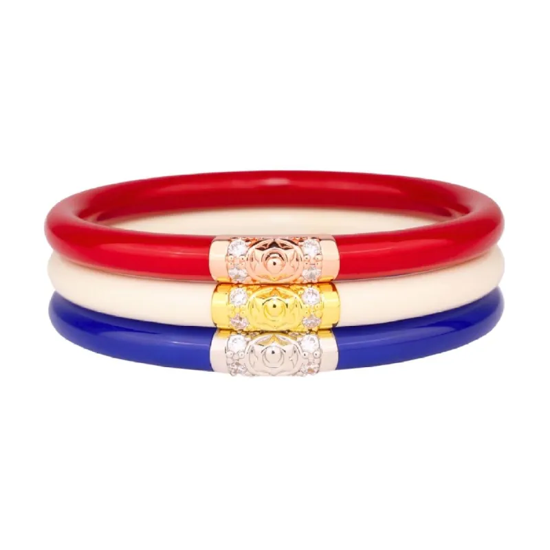 Three Kings All Weather Bangles® (AWB®) - America sold by BuDhaGirl