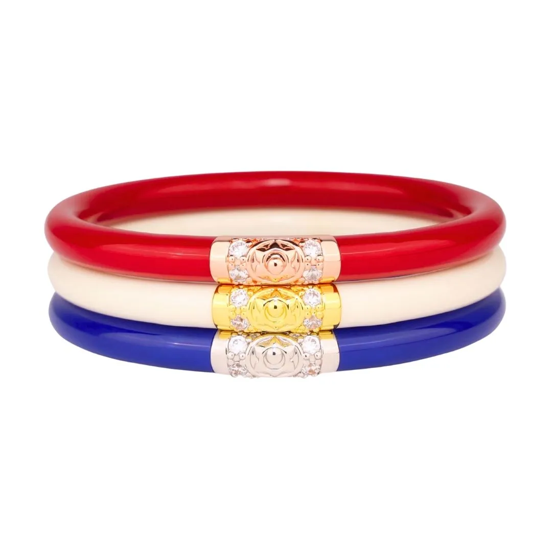 Three Kings All Weather Bangles® (AWB®) - America sold by BuDhaGirl