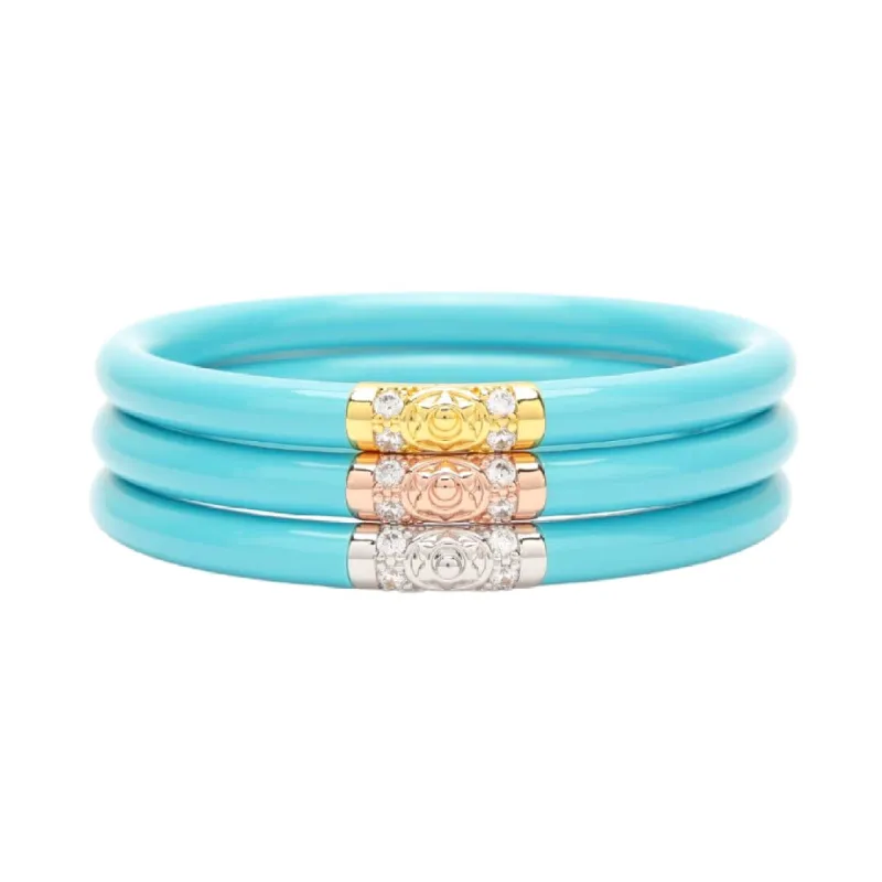 Turquoise Three Kings All Weather Bangles® (AWB®) - Turquoise sold by BuDhaGirl