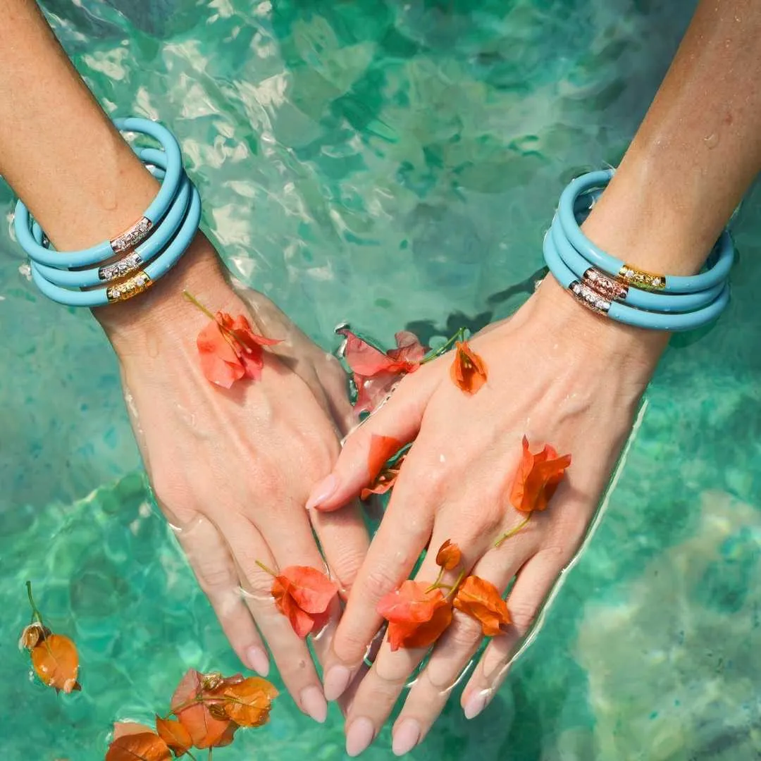 Three Kings All Weather Bangles® (AWB®) - Turquoise sold by BuDhaGirl product image thumbnail 3