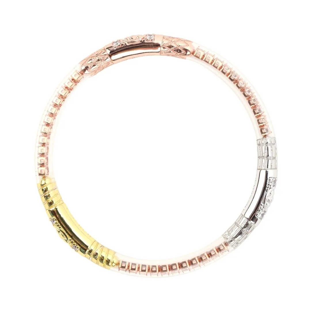 Ultimate All Weather Bangle® (AWB®) - Clear Crystal sold by BuDhaGirl product image thumbnail 2