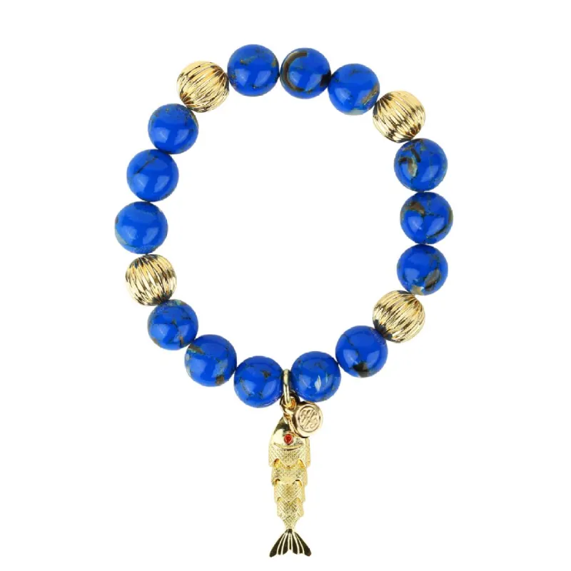 Hana Cobalt Bracelet sold by BuDhaGirl