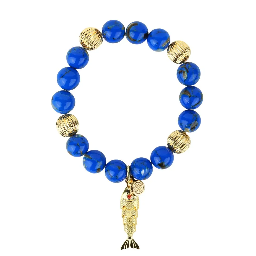 Hana Cobalt Bracelet sold by BuDhaGirl