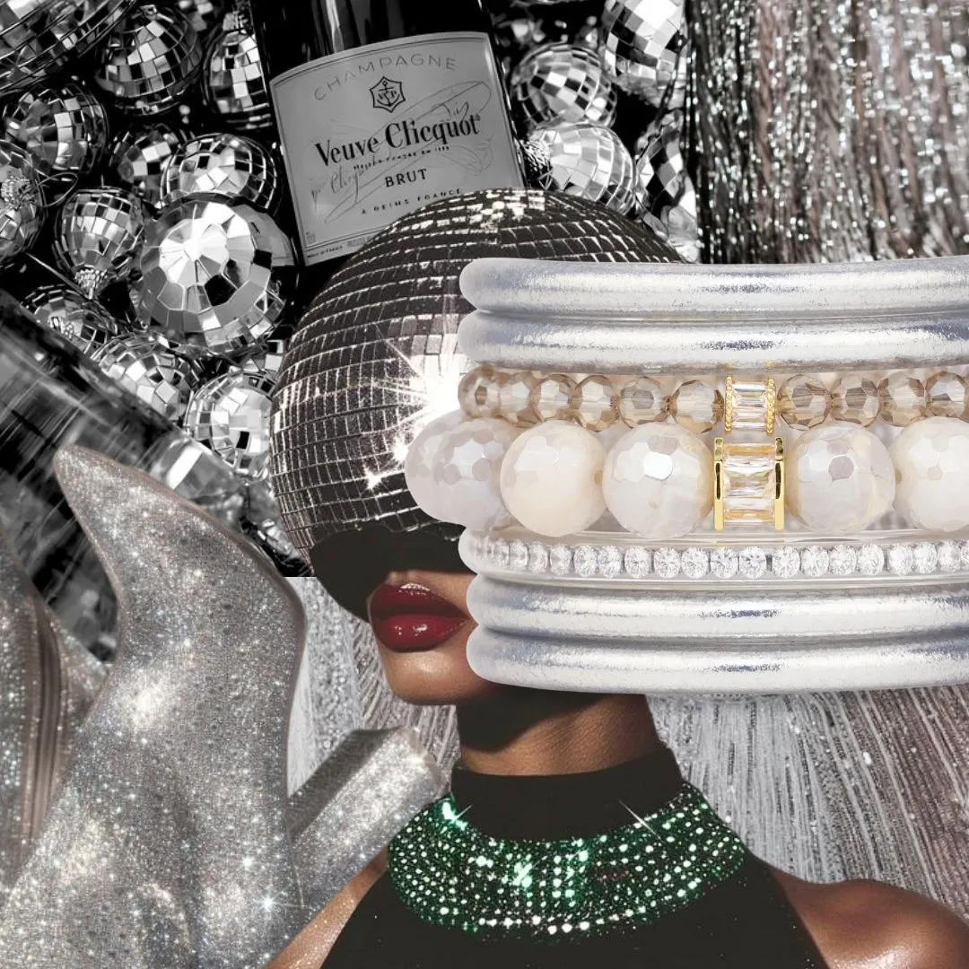 Silver Sparkle Stack sold by BuDhaGirl product image thumbnail 2