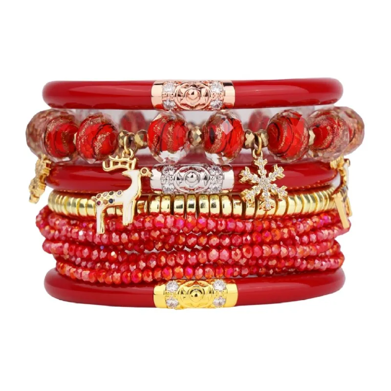 Red Sparkle Stack sold by BuDhaGirl