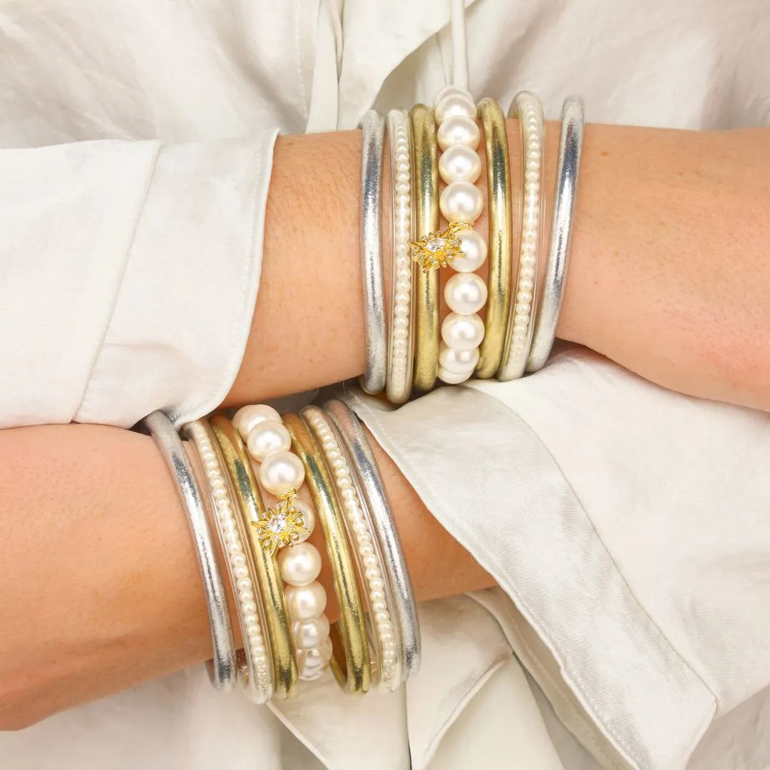 Star Bright Pearl Beaded Bracelet sold by BuDhaGirl product image thumbnail 2