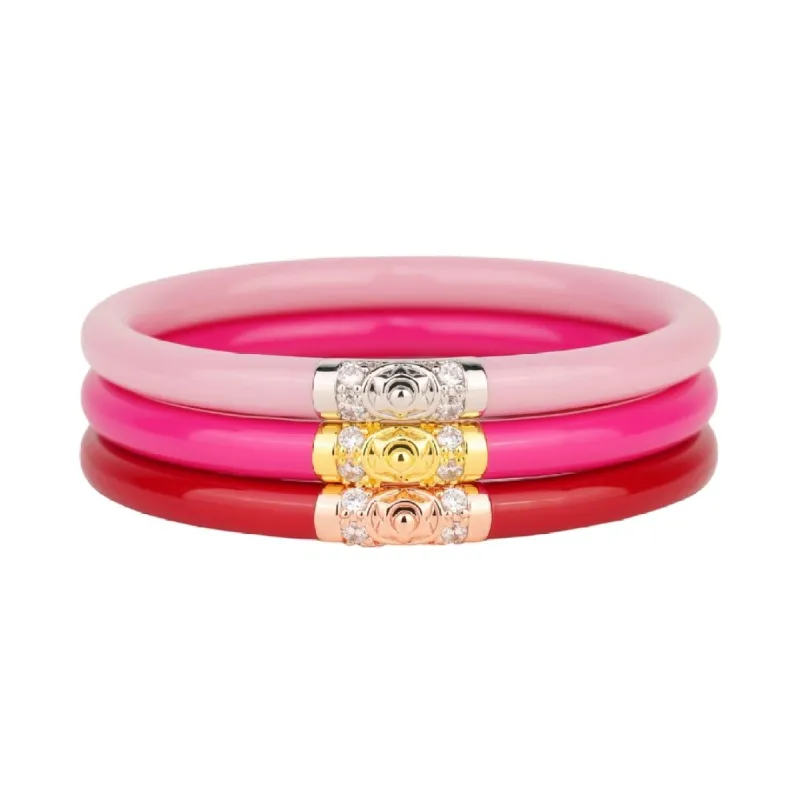 Valentine Three Kings All Weather Bangles® Stack sold by BuDhaGirl