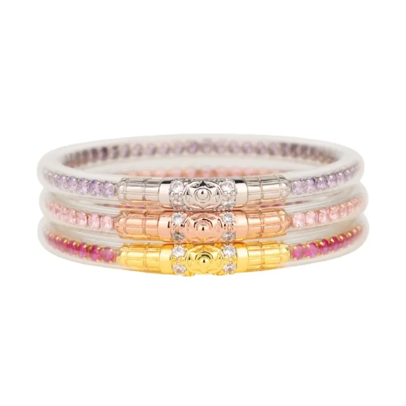 Valentine Three Queens All Weather Bangles® Stack sold by BuDhaGirl