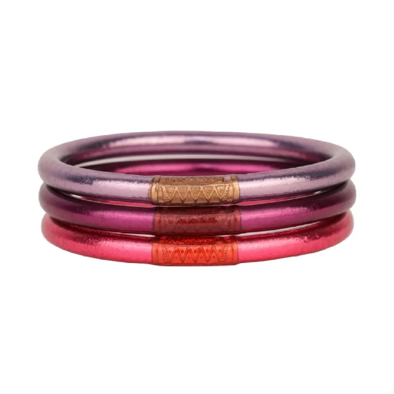 Valentine Mixed All Weather Bangles® Stack sold by BuDhaGirl