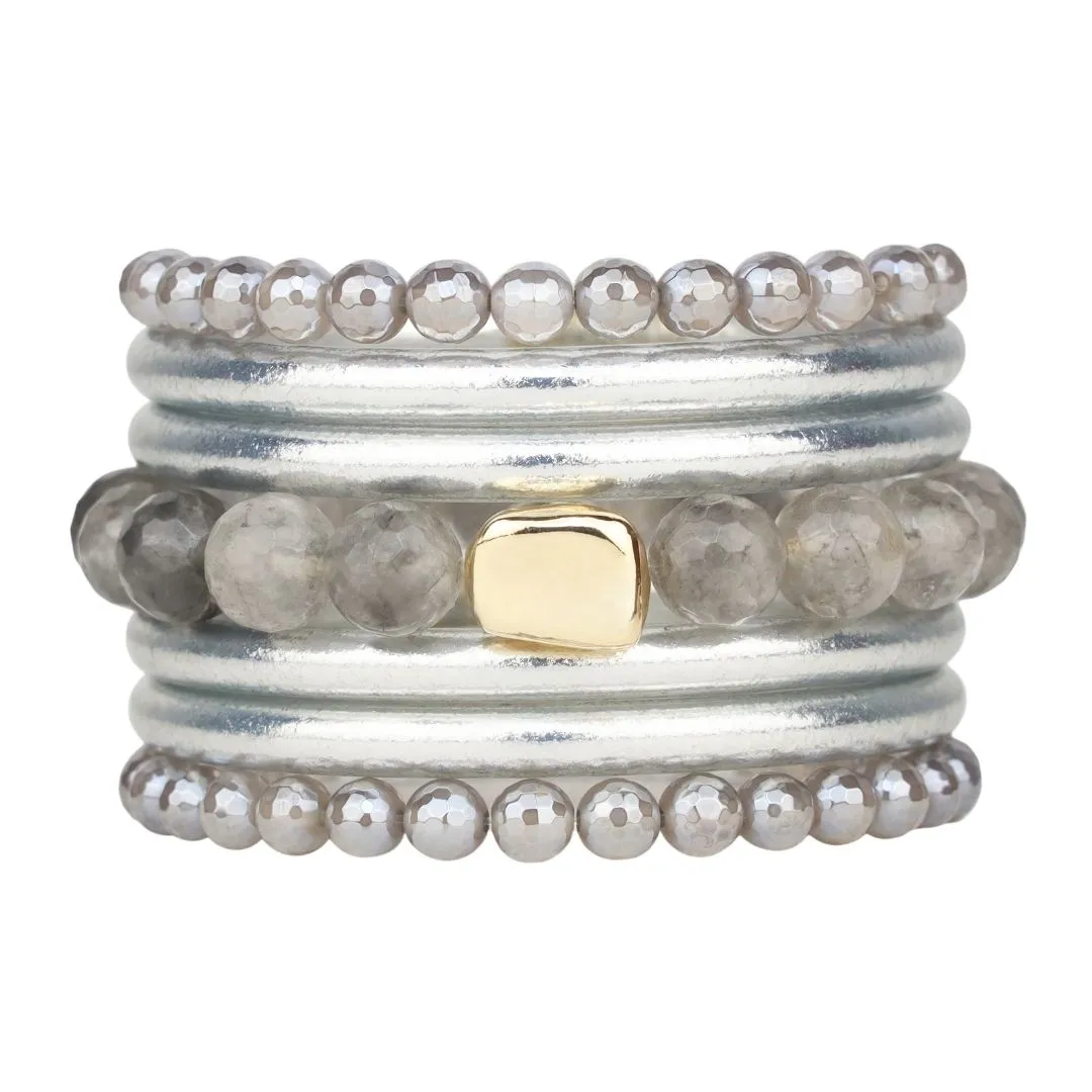 Evolution Stack - Silver sold by BuDhaGirl
