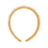 Natasha Cream Sequin Pearl Headband sold by BuDhaGirl