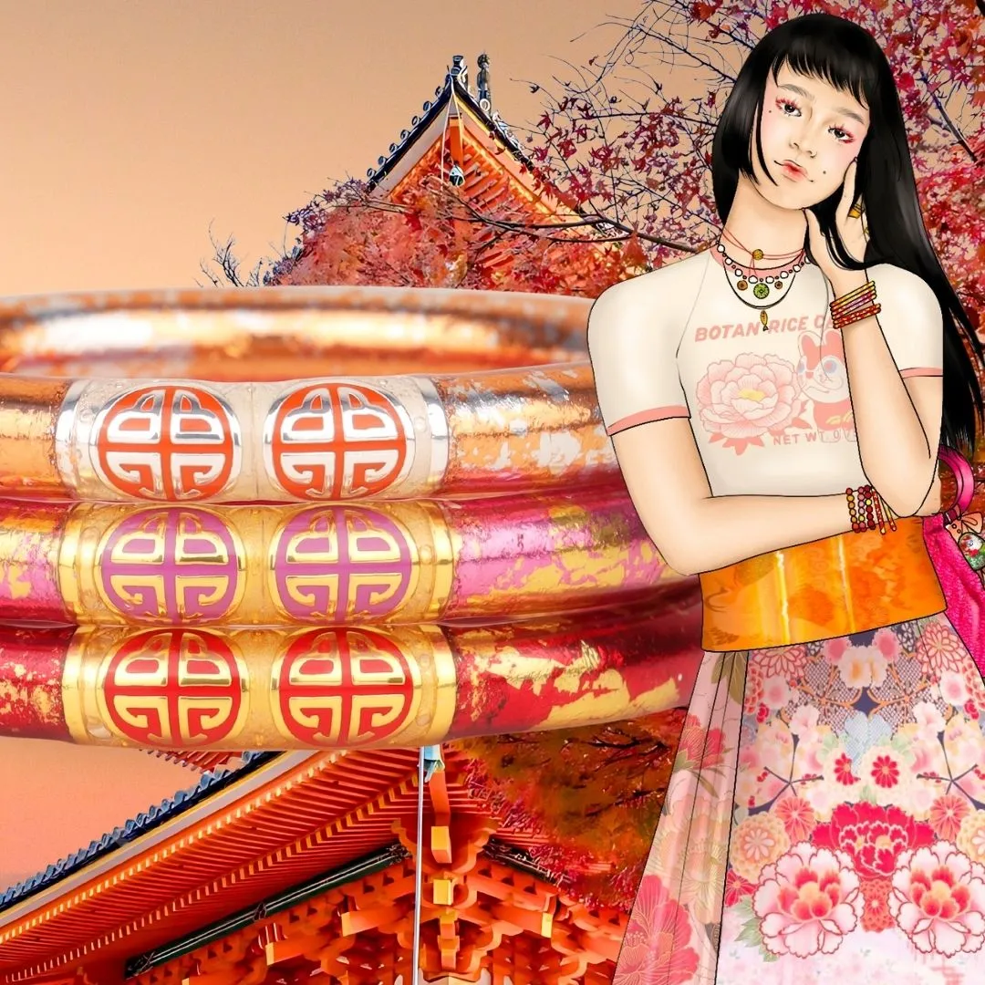 Kyoto Serenity Tzubbie AWB® Stack sold by BuDhaGirl product image thumbnail 2