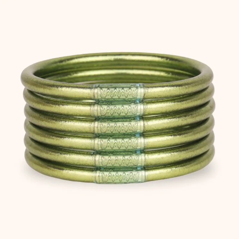 Limon All Weather Bangles® (AWB®) - Set of 6 sold by BuDhaGirl