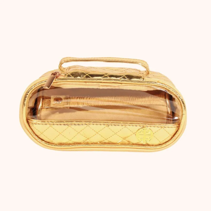 BuDhaGirl Gold Travel Case sold by BuDhaGirl