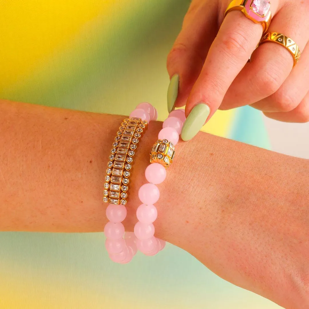 Fortnight Bracelet - Light Pink sold by BuDhaGirl product image thumbnail 2
