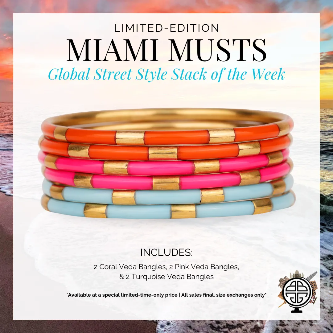 The Miami Musts Mixed Veda Stack sold by BuDhaGirl product image thumbnail 3