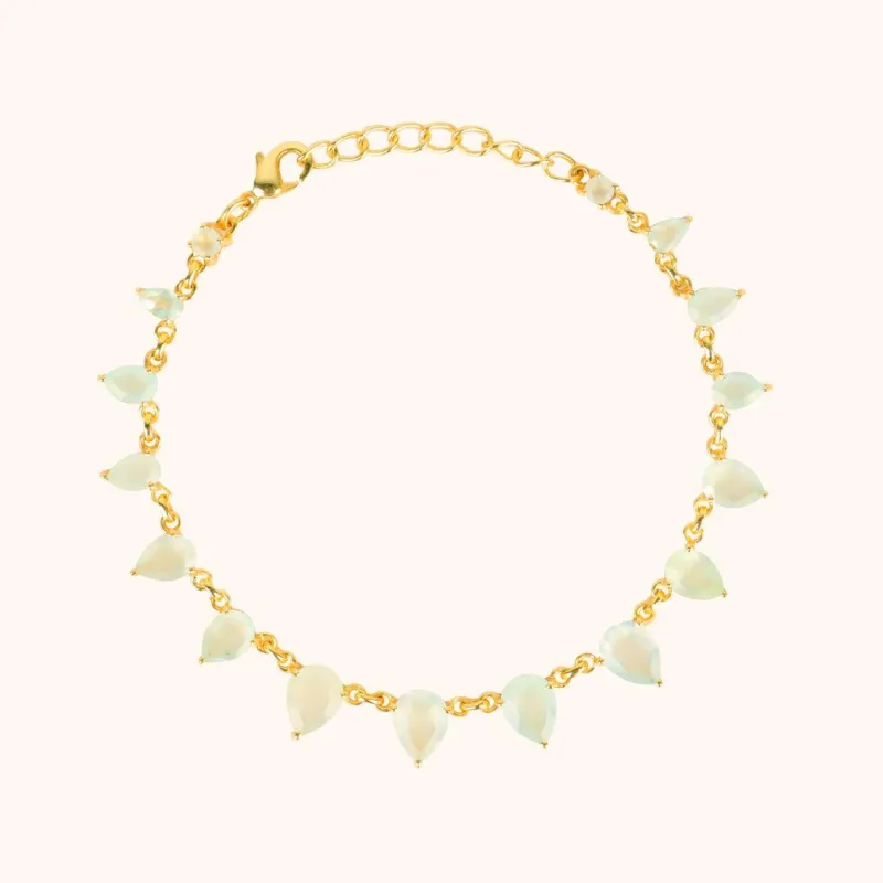 Elara Bracelet - Aqua sold by BuDhaGirl