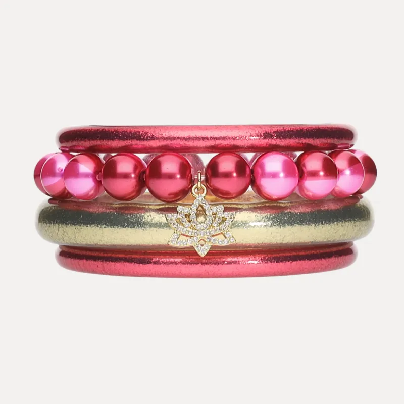 Pink Lotus Stack sold by BuDhaGirl