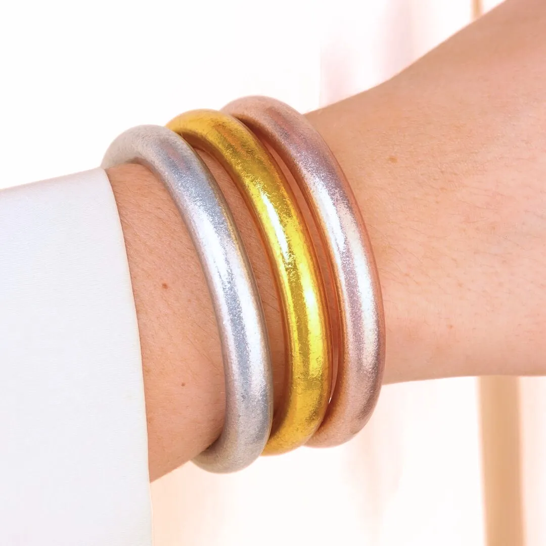 Mixed Gold Tzubbie All Weather Bangles® Bundle sold by BuDhaGirl product image thumbnail 2