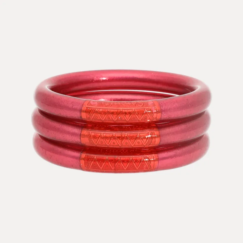 Pink Tzubbie All Weather Bangles® Bundle sold by BuDhaGirl