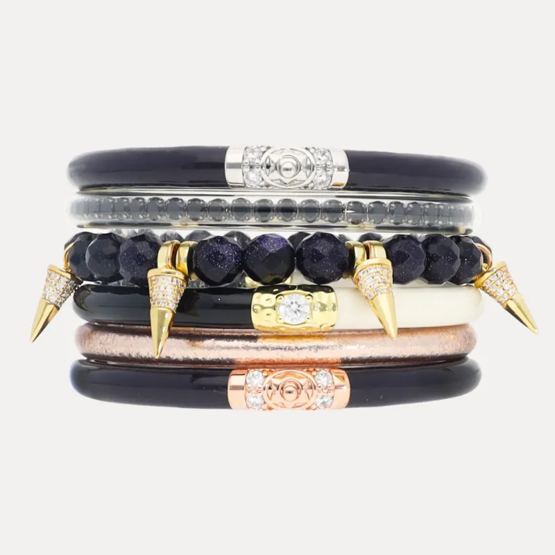 The Shanghai Sleek Luxe Stack sold by BuDhaGirl