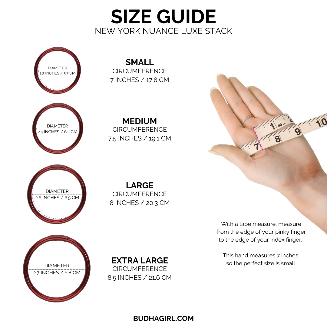 The New York Nuance Luxe Stack sold by BuDhaGirl product image thumbnail 5