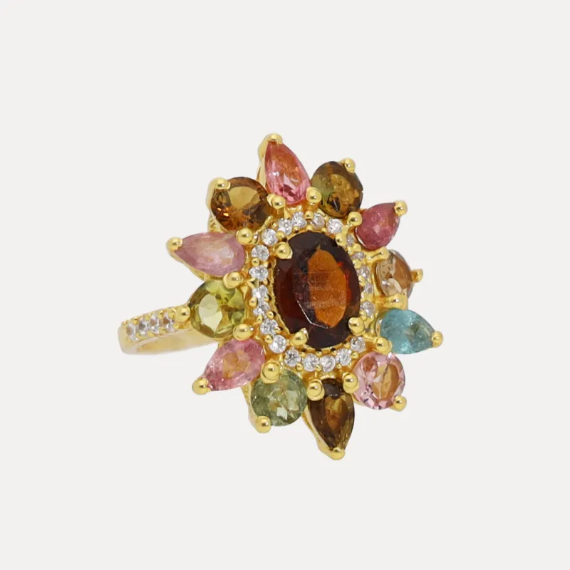 Flora Ring - Topaz sold by BuDhaGirl