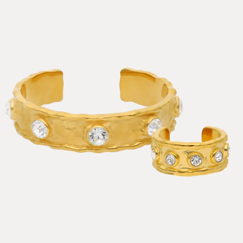 Seven Crystal Bundle - Gold sold by BuDhaGirl