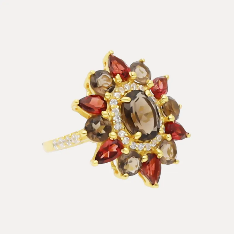 Flora Ring - Merlot sold by BuDhaGirl