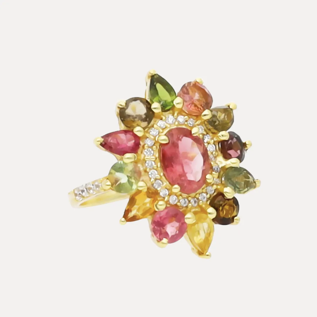 Flora Ring - Pink sold by BuDhaGirl