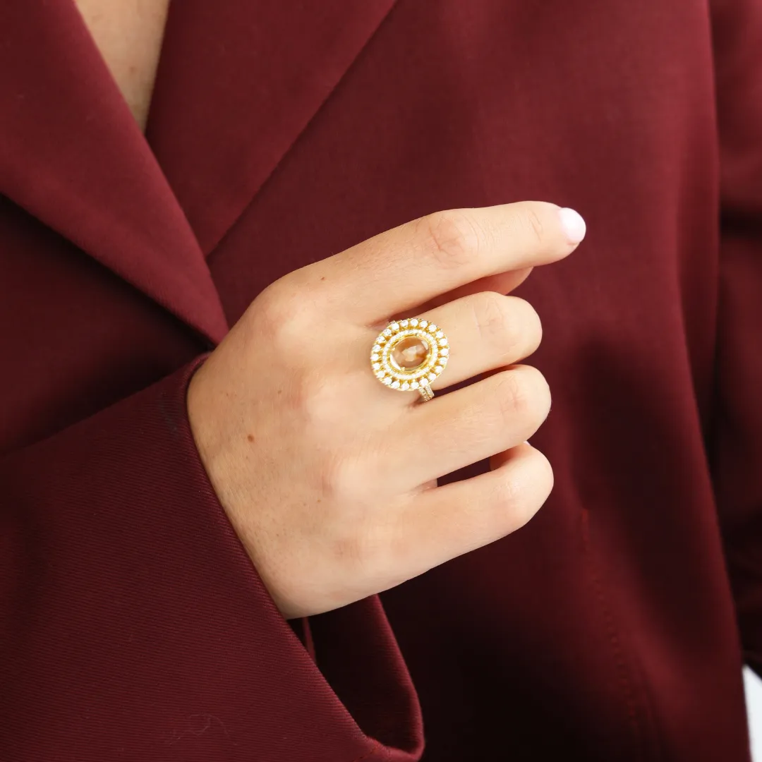 Madona Ring - Smokey Quartz sold by BuDhaGirl product image thumbnail 2