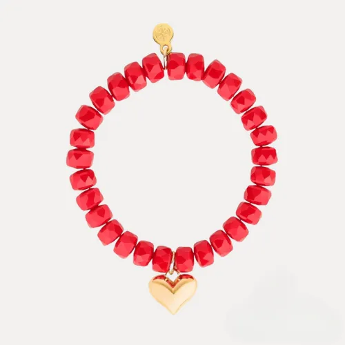 Heart Charm Bracelet sold by BuDhaGirl