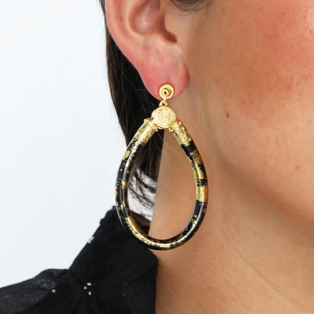 KOI Noir All Weather Earrings sold by BuDhaGirl product image thumbnail 3
