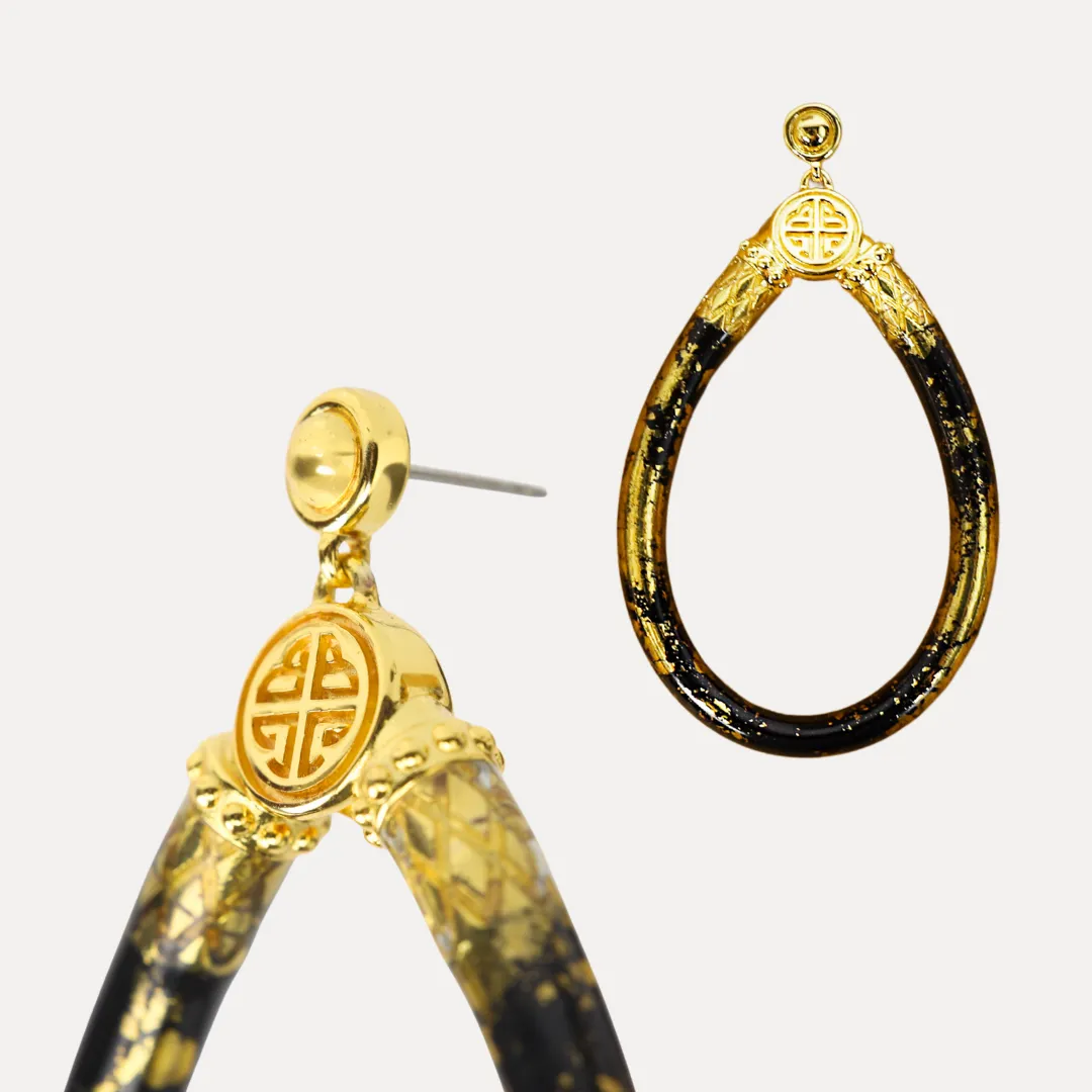 KOI Noir All Weather Earrings sold by BuDhaGirl product image thumbnail 2